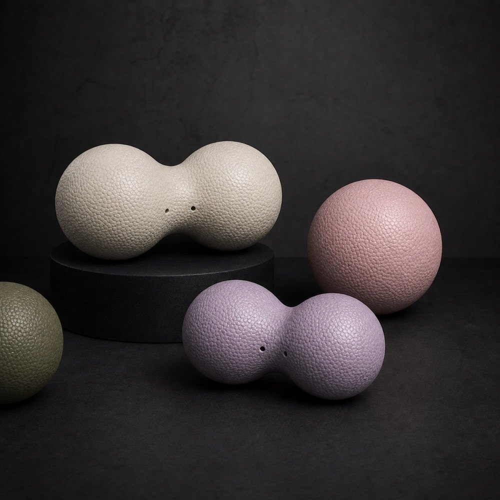 Round and peanut-shaped Massage Balls development concepts